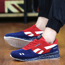 2016 New Men Casual Shoes Fashion Brand Suede Leather Lace Up Flats Men Superstar Trainers Basket Femme Breathable Canvas Shoes