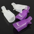 10Pcs Acrylic Nail Art UV Gel Nail Art Soak Off Nail Polish Remover Cleaner Cap Color
