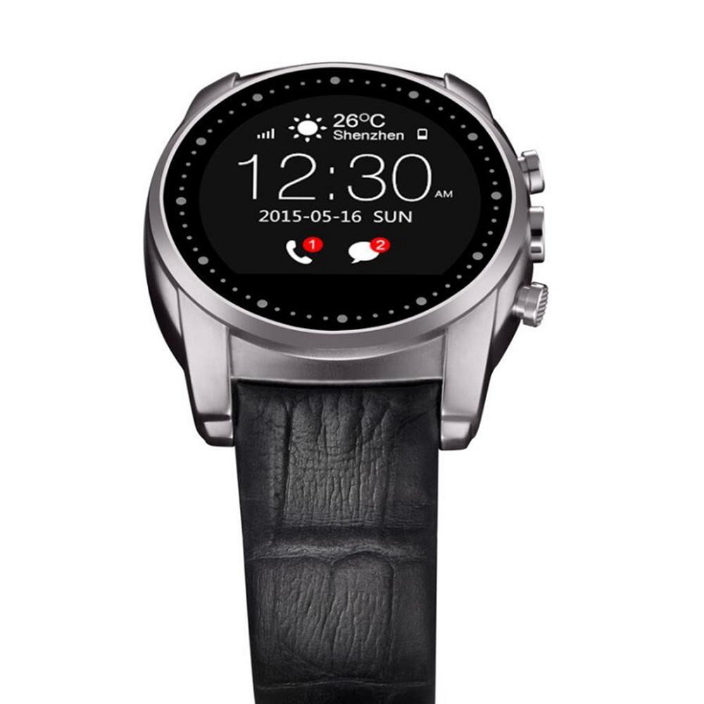 Men's A8 Smart Watch Cellphone Heart Rate Monitor SmartWatch Intelligent Clock with IPS HD Screen SIM Card Slot Camera Lens