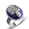 925 Sterling Silver Vampire Diaries Damon Stefan Lapis Lazuil Ring Damon Salvatore Ring Men s With