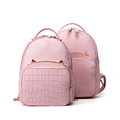 New 2016 Women Fashion Cat Designer Backpack PU Leather Alligator Backpack Korean School Bags for Teenagers
