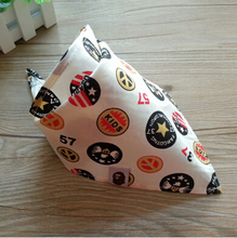 2016 Fashion Baby Kid Toddler Bandana Bibs Saliva Towel Dribble Triangle Boy Girls Cotton Head Scarf