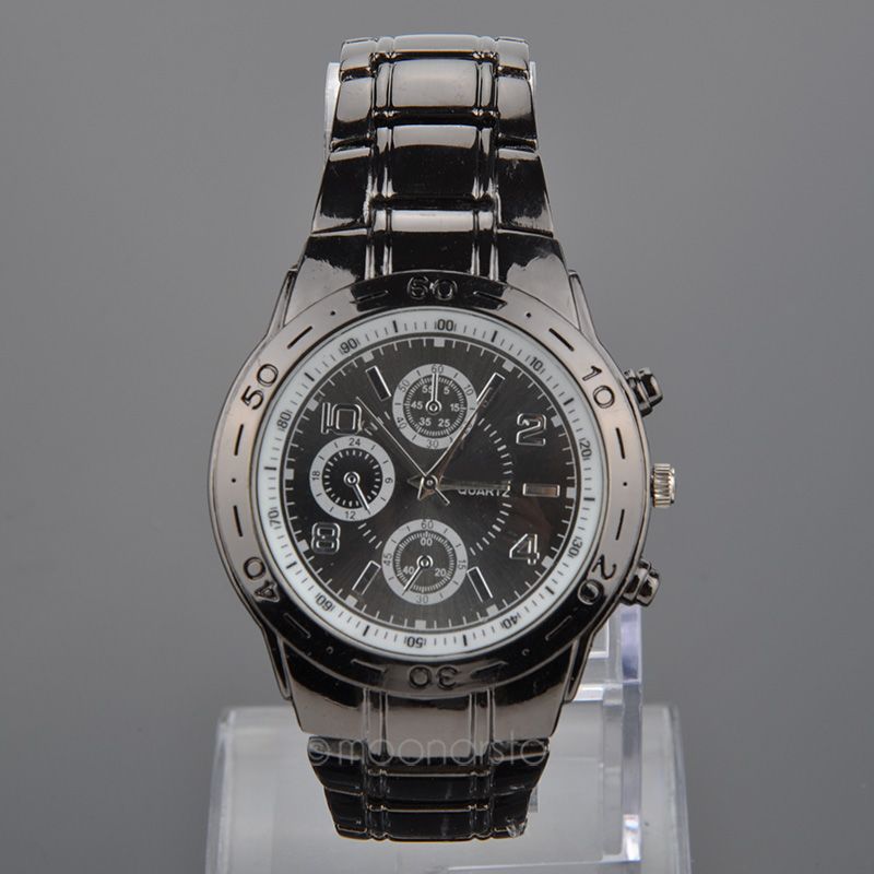 Free Shipping Men s Round Fashion Luxury Quartz Analog Watches Men Sports Wrist Watch New 2015
