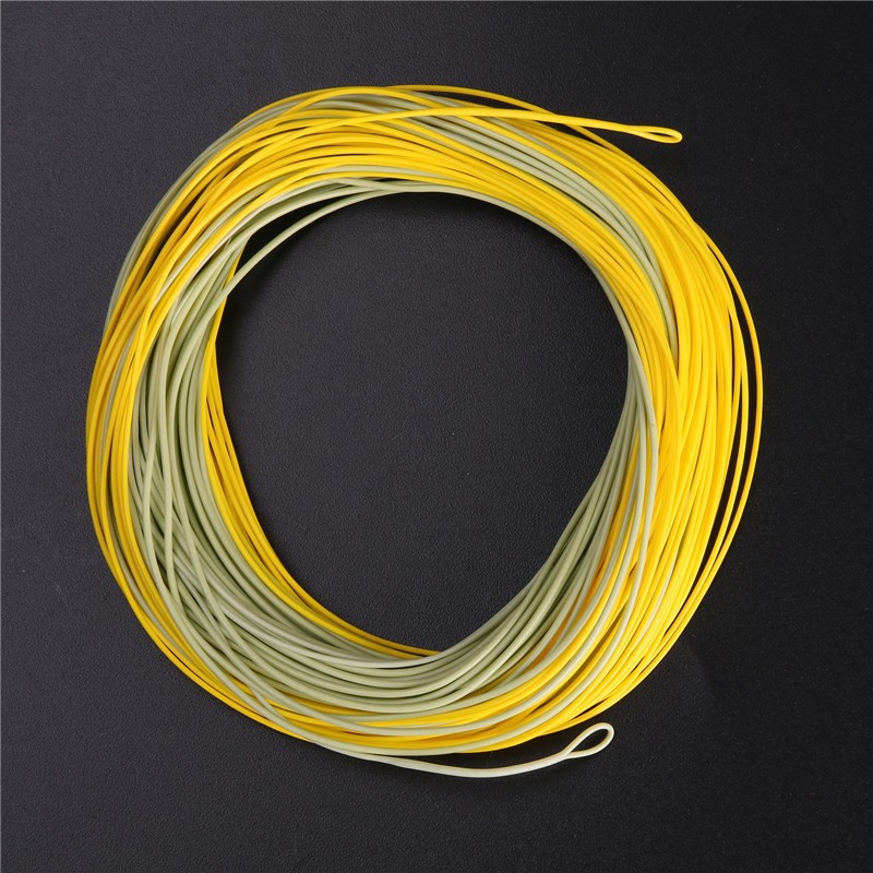WF4-8F Quality Weight Forward Floating Fly Fishing Line With Exposed Loop 90FT Fishing Line Top Fly Line