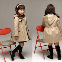New 2016 Wind Coat Cardigan Jackets for Girls Brand Girls Spring Trend Style Girls Jackets Kids Winter Trench Autumn outwear
