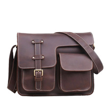 2016 high quality,manual package leisure bag,100% genuine leather paragraph inclined shoulder bag, fashion messenger bag