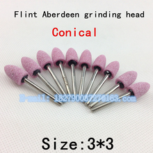 2015 papel de lija Ferramentas 100 unids/bolsa, cónico molienda rueda Flint aberdeen. accesorios para herramientas eléctricas pulido de cerámica de Metal