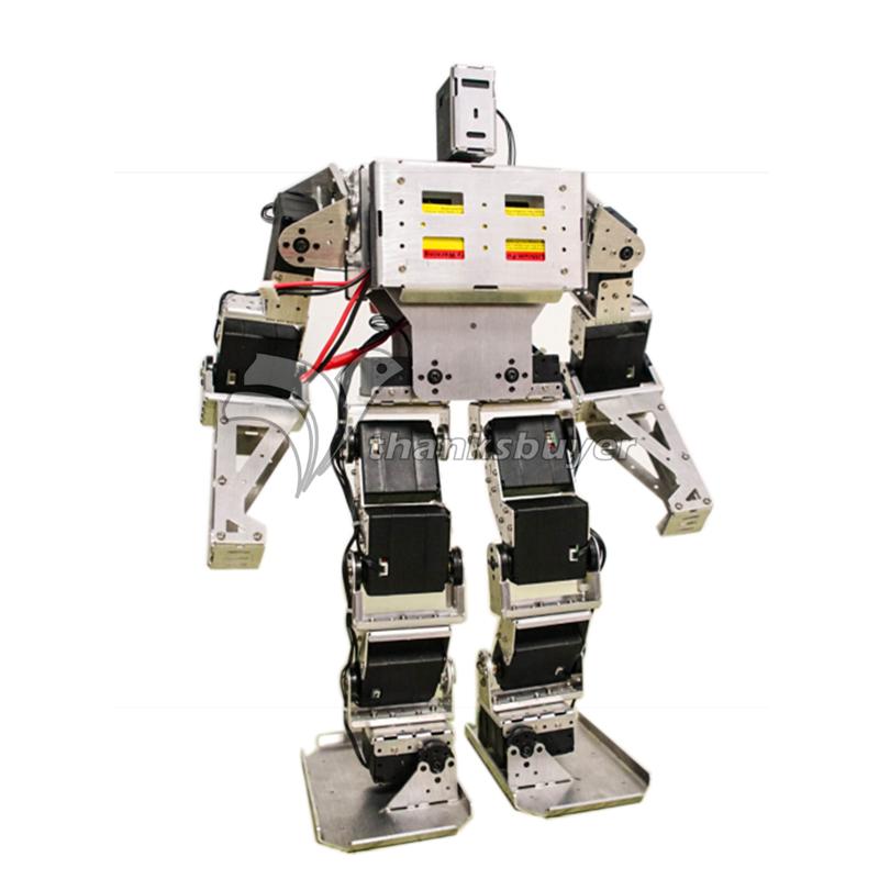 17 DOF Biped Robot Humanoid Anthropomorphic Combat Battle Robot Kit Height 38cm