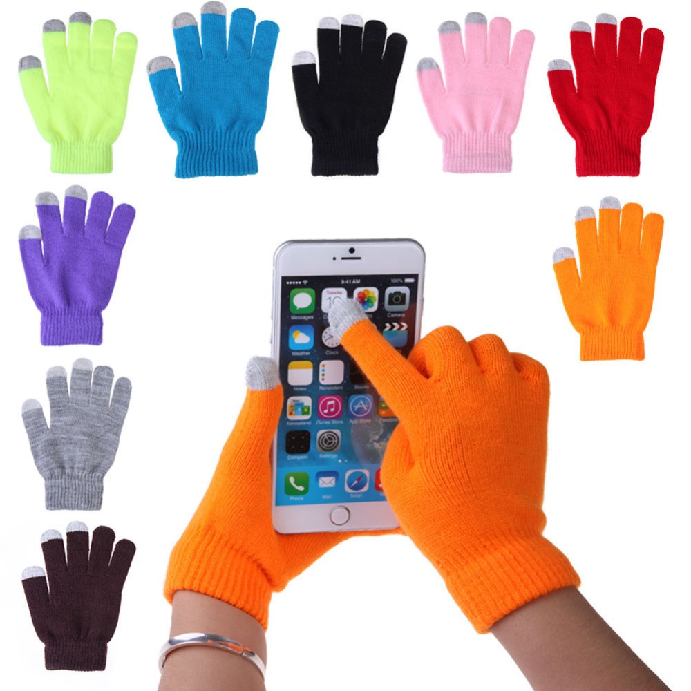 Women-Men-Touch-Screen-Soft-Cotton-Winter-Gloves-Warmer-Smart-For-All-phones-Several-Colors-Free