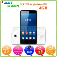 Cheap 4 5 inch Android Cell Phone OUKITEL Original One O901 MTK6582 Quad Core 512M RAM