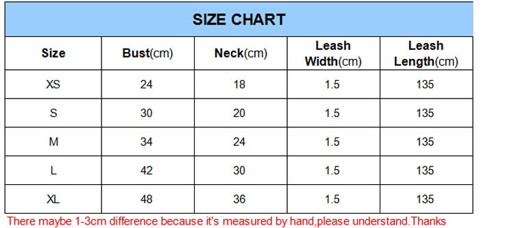 LEASH SIZE