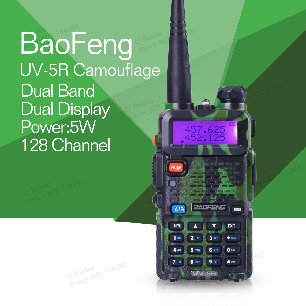 Купить камуфляж baofeng УФ 5r двухдиапазонный рацией радиостанция ...