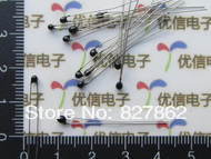 Free Shipping 50pcs 10k OHM NTC Thermistor Resistor NTC MF52AT 10K 5