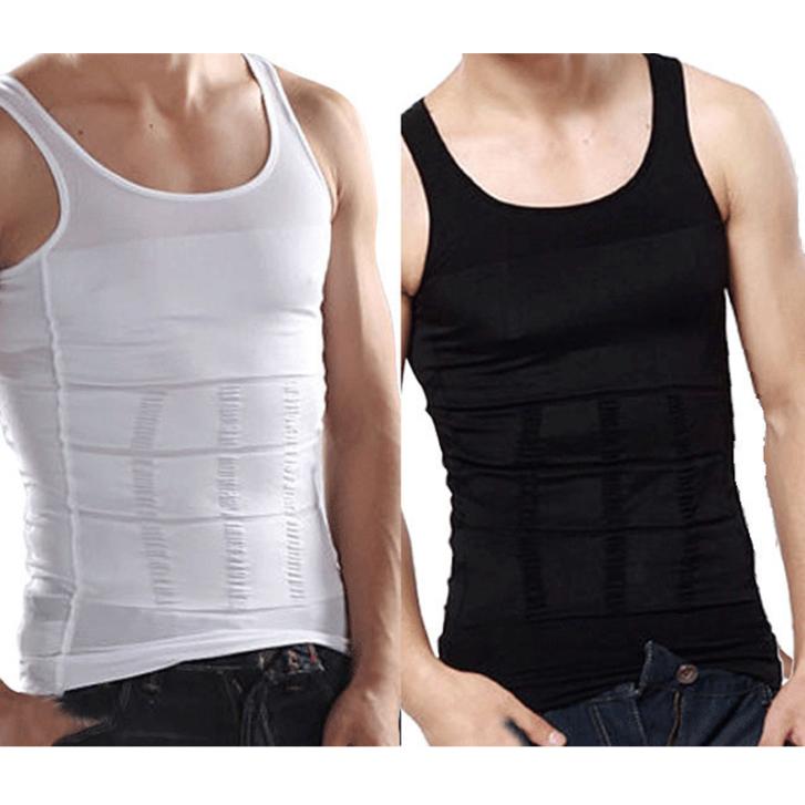 New 2015 Fashion Men Body Slimming Tummy Shaper Vest Belly Waist Girdle Shirt Shapewear Underwear