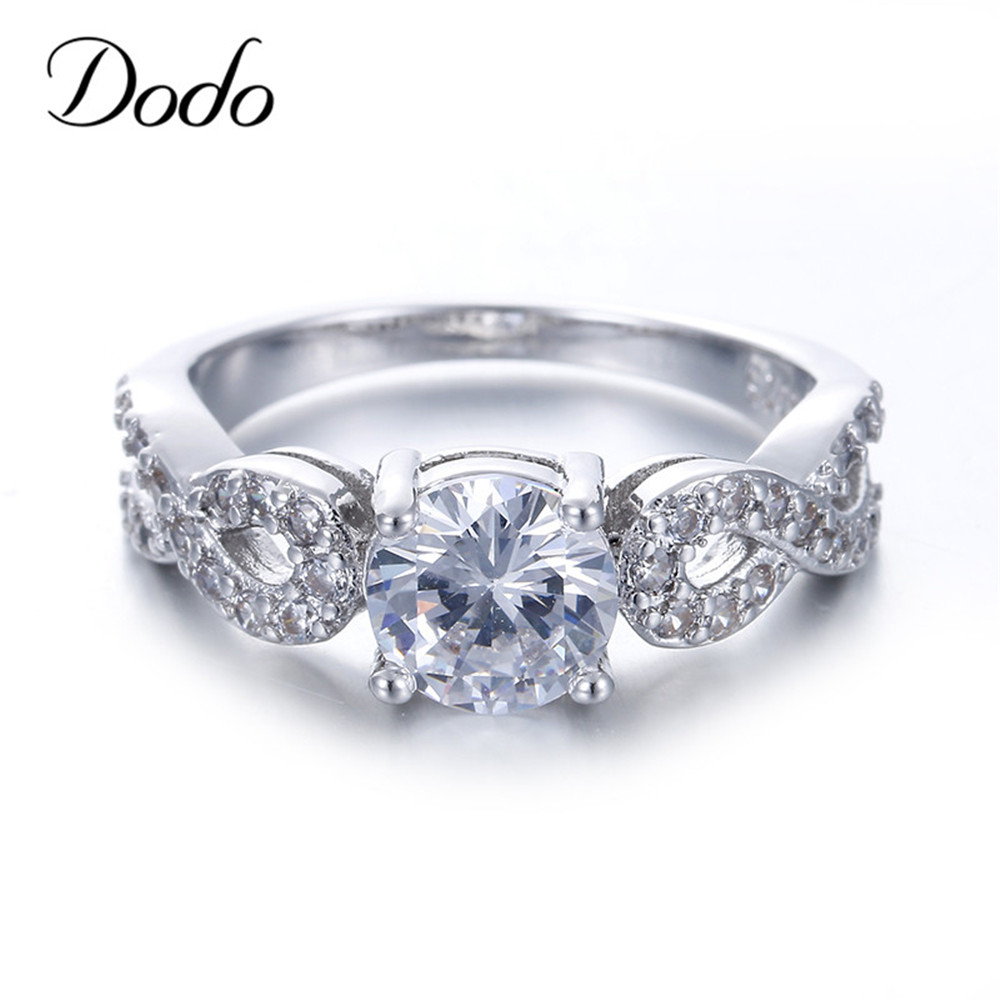 fashion wedding rings for women 585 white gold color intertwined fate love jewelry ring vintage bague female bijoux gifts dr099 - Female Wedding Rings fashion wedding rings for women 585 white gold color intertwined fate love jewelry ring vintage bague female bijoux gifts dr099 - Female Wedding Rings