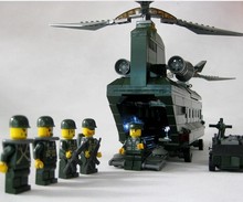 Free shipping 84009 622pcs CH 47 Chinook font b helicopter b font large DIY building block
