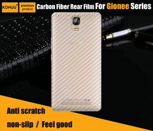 2 pcs/lot Premium Clear Screen Protectors Back Cover PVC HD screen guard For Gionee Marathon M5 Plus F103 F105 F100 F305 CN5001