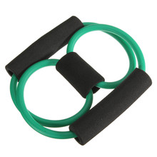 High quality 39cm Fitness Resistance Bands Resistance Rope Exerciese Tubes Elastic Exercise Bands for Yoga Pilates