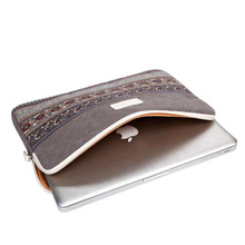 Brand New 14 “15” 13 “Sleeve Notebook Canvas Carry Case Cover Bag For Apple For the Macbook Pro Air laptop can customize