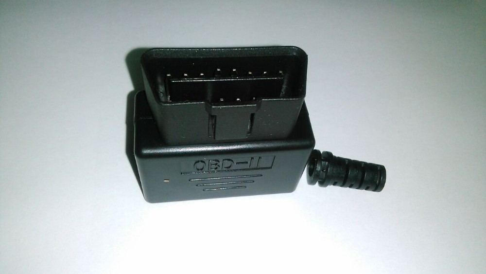 DIY 16pin 16 Pin OBD-II OBDII OBD 2 OBD2 J1962 male Connector Adapter Plug no need Screw (3)