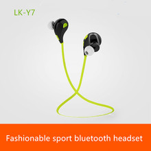 LK-Y7 Bluetooth earphone stereo music headphone Mini wireless music earphone sports running earphone with Microphone