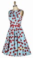Hepburn wind 2016 summer New high end fashion Elegant temperament Dress printing Chiffon Restores ancient ways