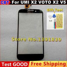 Original Black VOTO X2 Touch Screen Digitizer Glass For UMI X2 VOTO X2 V5 Touch Screen + Free Shipping