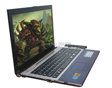 Free shipping EMS 15 6 inch LED laptop Intel ATOM D2550 Dual core 1 86Ghz processor