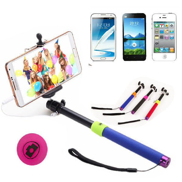 3 . Selfiestick Bastone    Pau De         iPhone Android