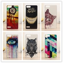 Hot Sale! High Quality Hard Plastic Case For Huawei Ascend P6 Phone Bag Fashion Painted Cover Cases PY