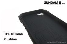Original Gundam Metal Aluminum Outdoor Dustproof Shockproof Waterproof for iphone 5 5s Back Cover With Gorilla