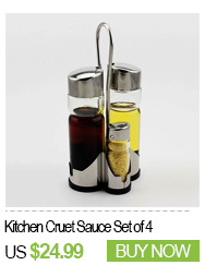 Kitchen Cruet Sauce Set of 4