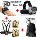 4 in 1 GoPro Go Pro Accessories Set Harness Chest Belt Head Stap Mount for Gopro