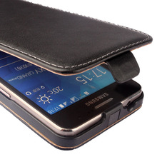 Real Genuine Leather Flip Case Cover For Samsung Galaxy Grand Prime G530 G530H G531 G531H G5309W