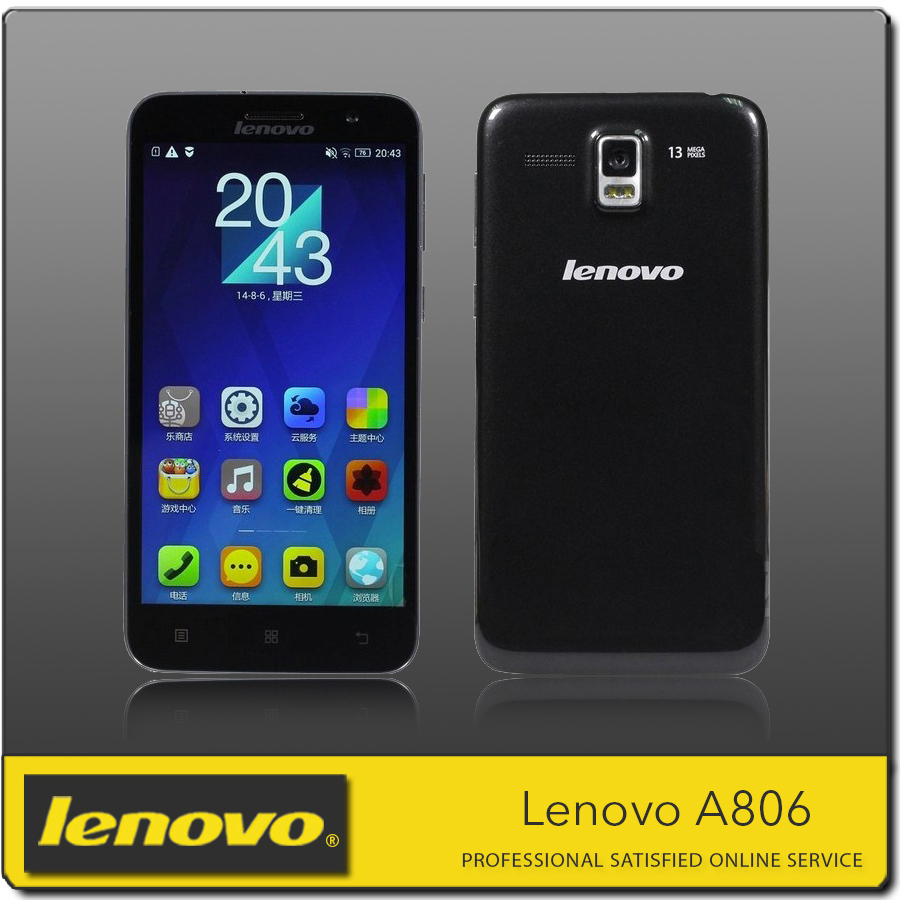 Lenovo A806 A808T MTK6592 Octa core 1 7G 2GB RAM 16GB ROM 5 1280 720P Single