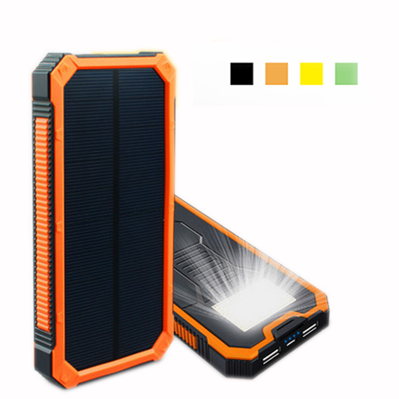 LED Camping Light Solar Power Bank 20000mAh USB Power Adapter Powerbank Portable External Battery Mobile Phone Backup Power LED Camping Light Solar Power Bank 20000mAh USB Power Adapter Powerbank Portable External Battery Mobile Phone Backup Power