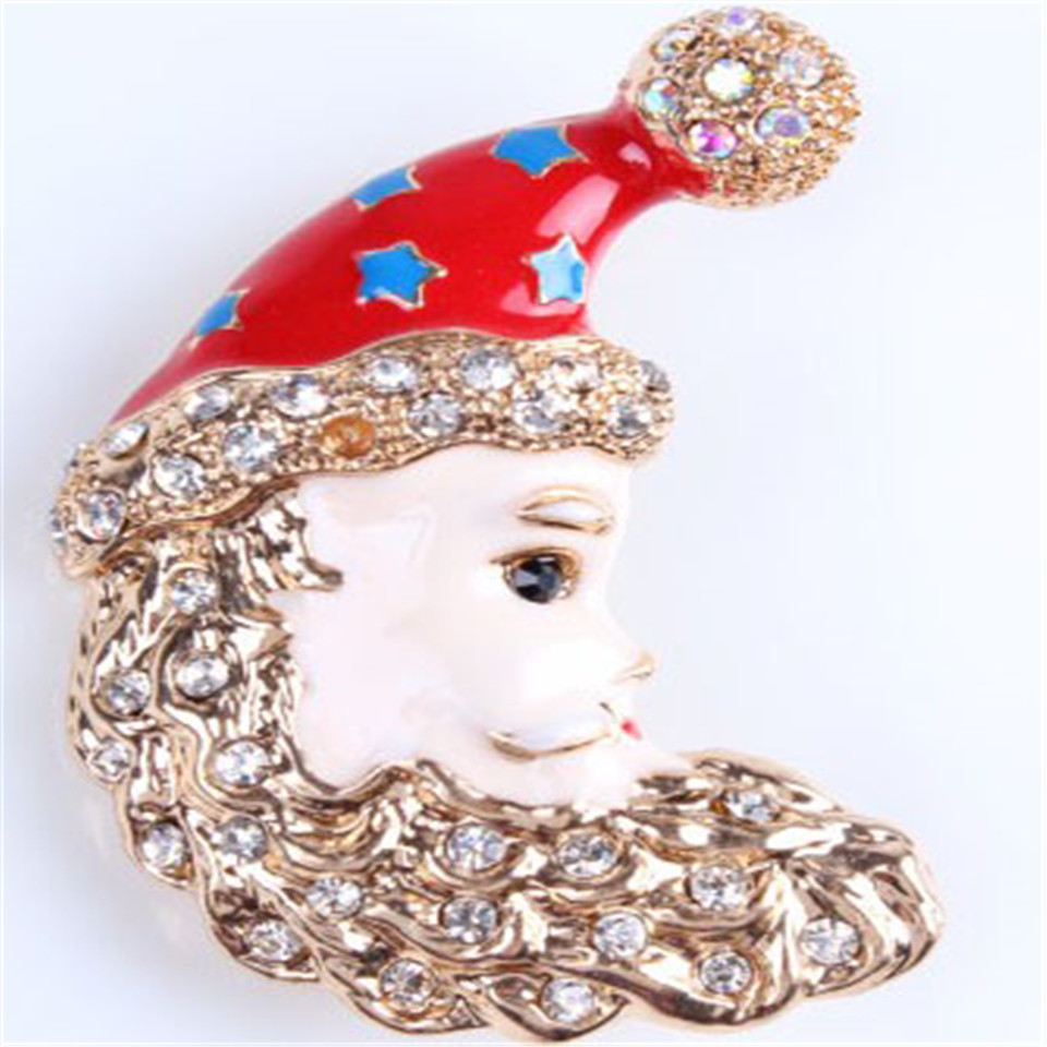 moon brooch christmas jewelry christmas brooches cute kids moon brooch christmas jewelry christmas brooches cute kids