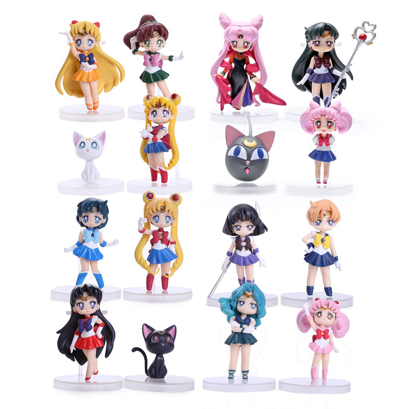 sailor moon mini figures