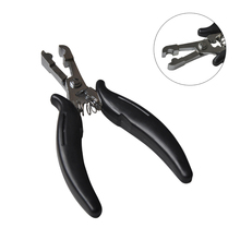 Free Shipping New style for Professional Stainless Steel Hair Extension Pliers Tip Hair Plier Hair Extension Tools Wig Accessory
