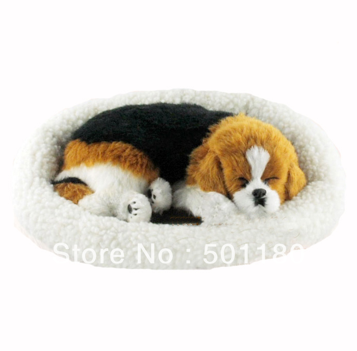 sleeping dog soft toy