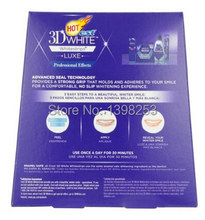 oral hygiene 1 box dental teeth whitening 20 Pouches Brand 3D White LUXE Professional Effects dental
