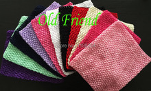 10” Crochet Tutu Tube Tops Chest Wrap , Kid’s Wide Crochet Elastic Headbands, 2pcs/lot 11 color free shipping