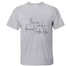 This Is What a Feminist Looks Like T Shirt Women Cotton O Neck Short Sleeve Euro