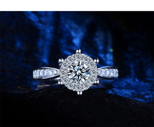 925 sterling silver jewelry classic romantic wedding love witness cubic zirconia fashion women ring ASR093
