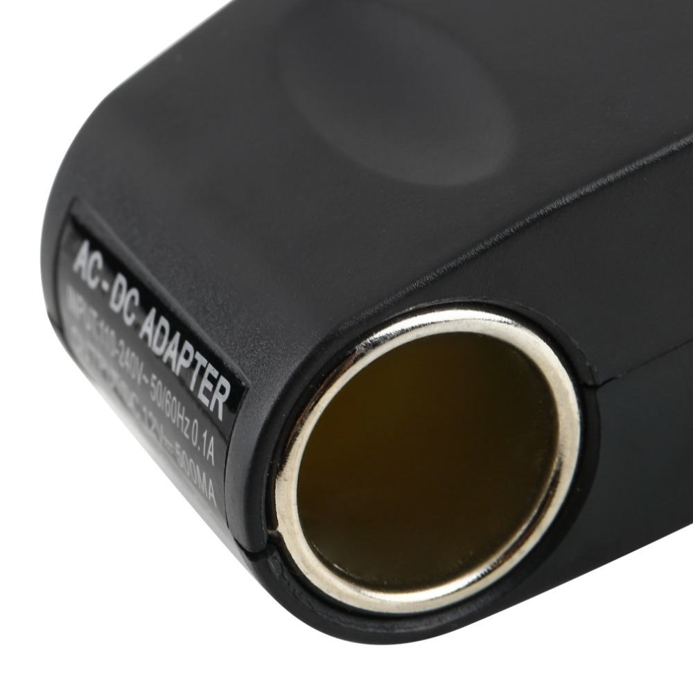 110V 240V AC to 12V DC EU plug Car Cigarette Power Adapter Converter Wholesale Brand New