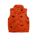 2016 Autumn And Winter Fashion Cartoon Clothing Boys Vest Children Vest Variety Of Solid Single Breasted