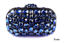 Rhinestone Evening Bags 2015 New Fashion High Quality Brand Design Crystal Fashion Small Women Bags For