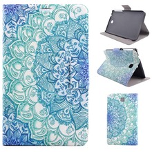 P3200 P3210 t211 print style PU Leather Case Cover For Samsung Galaxy Tab 3 7 0