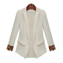 Spring Basic Jackets Women Blazer Peplum Slim Fit Casual Top Blazer Women Suit Jacket Plus Size Blazer Feminino 12