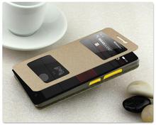 High quality pu leather cover for Lenovo Lemon K3 case Business flip cell phone shell for